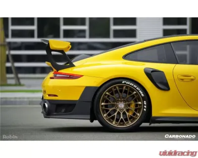 Carbonado DRYPCF GT2RS Style Rear Bumper Porsche 911 991.1 Carrera | S 2012-2015 - DRYPCF9315GT2RS-2.RB
