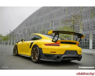 Carbonado DRYPCF GT2RS Style Rear Bumper Porsche 911 991.1 Carrera | S 2012-2015 - DRYPCF9315GT2RS-2.RB