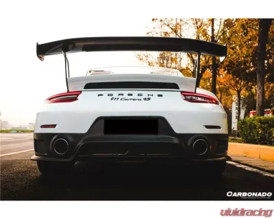 Carbonado DRYPCF GT2RS Style Rear Bumper Porsche 911 991.1 Carrera | S 2012-2015 - DRYPCF9315GT2RS-2.RB