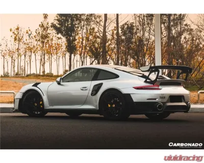 Carbonado DRYPCF GT2RS Style Rear Bumper Porsche 911 991.1 Carrera | S 2012-2015 - DRYPCF9315GT2RS-2.RB