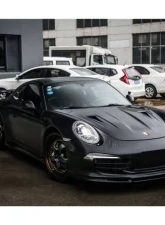 Carbonado CFRP GT2RS Style Hood Porsche 991.1 Carrera | Targa 2012-2015                                     - CF9315GT2RS-H - Image 15