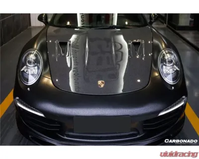 Carbonado CFRP GT2RS Style Hood Porsche 991.1 Carrera | Targa 2012-2015 - CF9315GT2RS-H