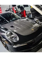 Carbonado CFRP GT2RS Style Hood Porsche 991.1 Carrera | Targa 2012-2015                                     - CF9315GT2RS-H - Image 9