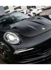 Carbonado CFRP GT2RS Style Hood Porsche 991.1 Carrera | Targa 2012-2015                                     - CF9315GT2RS-H - Image 10