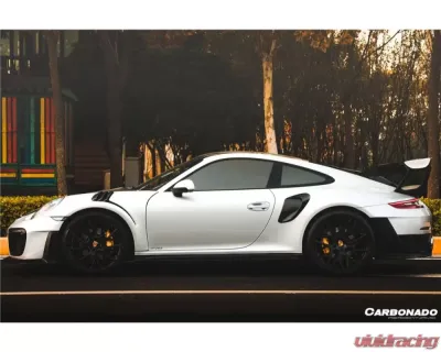 Carbonado CFRP GT2RS Style Side Skirts Porsche 911 991.1 Carrera | S 2012-2015 - CF9315GT2RS-SS