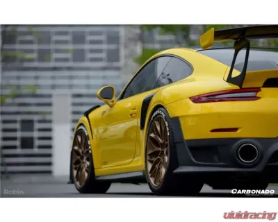 Carbonado CFRP GT2RS Style Side Skirts Porsche 911 991.1 Carrera | S 2012-2015 - CF9315GT2RS-SS