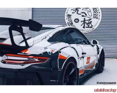 Carbonado CFRP GT2RS Style Side Skirts Porsche 911 991.1 Carrera | S 2012-2015 - CF9315GT2RS-SS