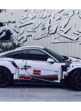 Carbonado CFRP GT2RS Style Side Skirts Porsche 911 991.1 Carrera | S 2012-2015                                     - CF9315GT2RS-SS - Image 6