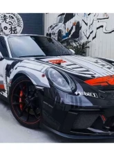 Carbonado CFRP GT2RS Style Side Skirts Porsche 911 991.1 Carrera | S 2012-2015                                     - CF9315GT2RS-SS - Image 7