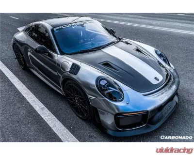 Carbonado CFRP GT2RS Style Side Skirts Porsche 911 991.1 Carrera | S 2012-2015 - CF9315GT2RS-SS