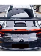 Carbonado CFRP GT2RS Style Trunk Spoiler for Porsche 911 991.1 Carrera/S/4/4s 2012-2015                                     - CF9315GT2RS-W - Image 6