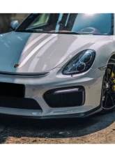 Carbonado Carbonado FGPCF GT4 Style Front Bumper for Porsche 981 Boxster/Cayman 2012-2016                                     - FGPCF9316GT4-FB - Image 11