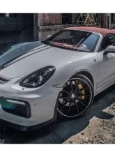 Carbonado Carbonado FGPCF GT4 Style Front Bumper for Porsche 981 Boxster/Cayman 2012-2016                                     - FGPCF9316GT4-FB - Image 12