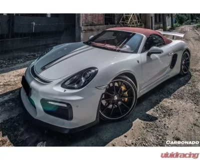 Carbonado Carbonado FGPCF GT4 Style Front Bumper for Porsche 981 Boxster/Cayman 2012-2016 - FGPCF9316GT4-FB
