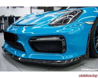 Carbonado Carbonado FGPCF GT4 Style Front Bumper for Porsche 981 Boxster/Cayman 2012-2016 - FGPCF9316GT4-FB