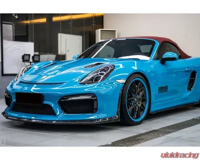 Carbonado Carbonado FGPCF GT4 Style Front Bumper for Porsche 981 Boxster/Cayman 2012-2016 - FGPCF9316GT4-FB