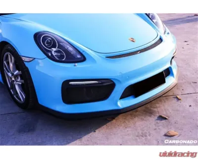 Carbonado Carbonado FGPCF GT4 Style Front Bumper for Porsche 981 Boxster/Cayman 2012-2016 - FGPCF9316GT4-FB