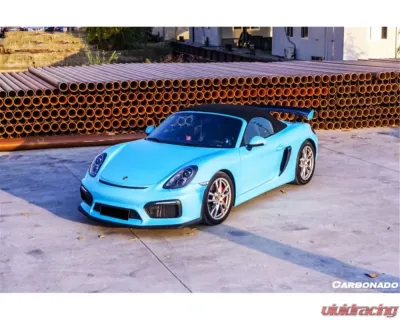 Carbonado Carbonado FGPCF GT4 Style Front Bumper for Porsche 981 Boxster/Cayman 2012-2016 - FGPCF9316GT4-FB