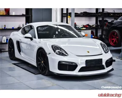 Carbonado Carbonado FGPCF GT4 Style Front Bumper for Porsche 981 Boxster/Cayman 2012-2016 - FGPCF9316GT4-FB
