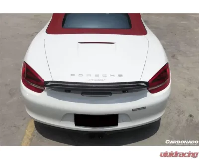 Carbonado CFRP SPY Style Spoiler for Porsche Boxster/Cayman 981 2014-2016 - CF9316SPY.TS