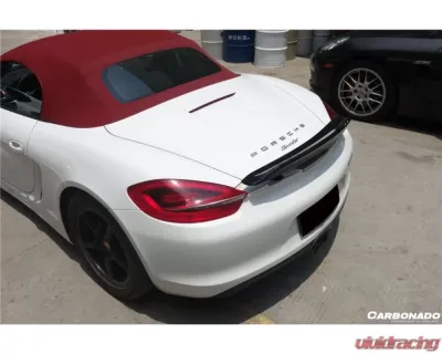 Carbonado CFRP SPY Style Spoiler for Porsche Boxster/Cayman 981 2014-2016 - CF9316SPY.TS