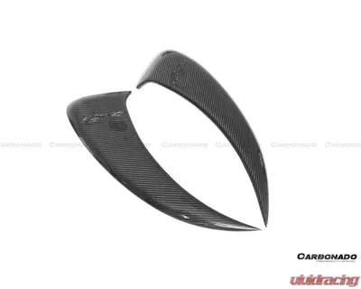 Carbonado CFRP GT4 Style Quarter Panel Side Scoops Porsche Boxster | Cayman 981 2012-2016 - CF9317GT4-QPS