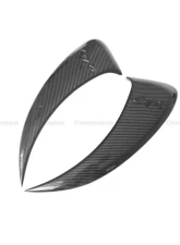 Carbonado CFRP GT4 Style Quarter Panel Side Scoops Porsche Boxster | Cayman 981 2012-2016                                     - CF9317GT4-QPS - Image 3