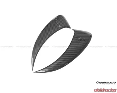 Carbonado CFRP GT4 Style Quarter Panel Side Scoops Porsche Boxster | Cayman 981 2012-2016 - CF9317GT4-QPS
