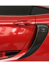 Carbonado CFRP GT4 Style Quarter Panel Side Scoops Porsche Boxster | Cayman 981 2012-2016                                     - CF9317GT4-QPS - Image 8