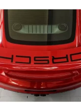 Carbonado Carbon Fiber GT4 Style Trunk Spoiler for Porsche Boxster/Cayman 981 2012-2016                                     - CF9317GT4-W - Image 16