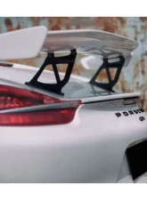 Carbonado Carbon Fiber GT4 Style Trunk Spoiler for Porsche Boxster/Cayman 981 2012-2016                                     - CF9317GT4-W - Image 5