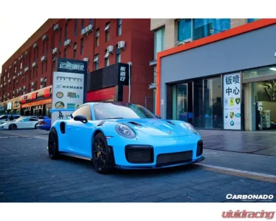 Carbonado CFRP GT2RS Style Side Skirts Porsche 991 Turbo | S 2013-2019 - CF9320GT2-SS