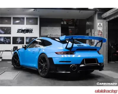 CARBONADO Carbonado CFRP GT2RS Style Trunk Spoiler for Porsche 911 991 Turbo/S 2013-2019 - CF9320GT2-W