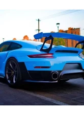 CARBONADO Carbonado CFRP GT2RS Style Trunk Spoiler for Porsche 911 991 Turbo/S 2013-2019                                     - CF9320GT2-W - Image 12