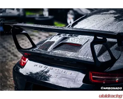 CARBONADO Carbonado CFRP GT2RS Style Trunk Spoiler for Porsche 911 991 Turbo/S 2013-2019 - CF9320GT2-W