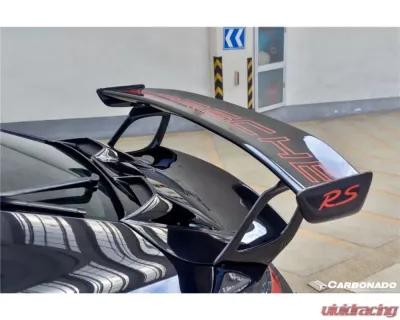 CARBONADO Carbonado CFRP GT2RS Style Trunk Spoiler for Porsche 911 991 Turbo/S 2013-2019 - CF9320GT2-W