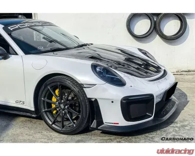 CARBONADO Carbonado DRYPCF GT2RS Style Front Bumper for Porsche 911 991.2 Carrera/Targa 2016-2019 - DRYPCF9325GT2RS-FB