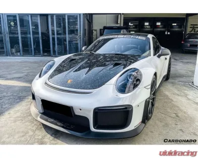 CARBONADO Carbonado DRYPCF GT2RS Style Front Bumper for Porsche 911 991.2 Carrera/Targa 2016-2019 - DRYPCF9325GT2RS-FB
