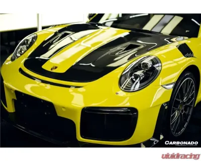 CARBONADO Carbonado DRYPCF GT2RS Style Front Bumper for Porsche 911 991.2 Carrera/Targa 2016-2019 - DRYPCF9325GT2RS-FB