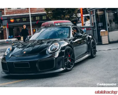CARBONADO Carbonado DRYPCF GT2RS Style Front Bumper for Porsche 911 991.2 Carrera/Targa 2016-2019 - DRYPCF9325GT2RS-FB