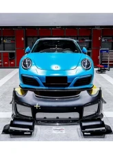 CARBONADO Carbonado DRYPCF GT2RS Style Front Bumper for Porsche 911 991.2 Carrera/Targa 2016-2019                                     - DRYPCF9325GT2RS-FB - Image 17