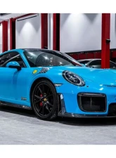 CARBONADO Carbonado DRYPCF GT2RS Style Front Bumper for Porsche 911 991.2 Carrera/Targa 2016-2019                                     - DRYPCF9325GT2RS-FB - Image 19