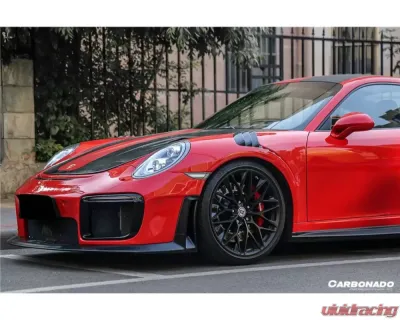 CARBONADO Carbonado DRYPCF GT2RS Style Front Bumper for Porsche 911 991.2 Carrera/Targa 2016-2019 - DRYPCF9325GT2RS-FB