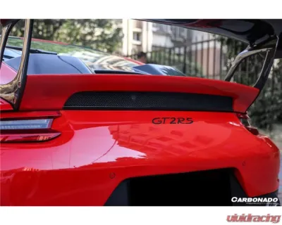 Carbonado CFRP GT2RS Style Trunk Spoiler for Porsche 911 991.2 Carrera/S/4S 2016-2019 - CF9325GT2RS-W