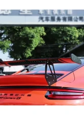 CARBONADO Carbonado CFRP VRS-GT Style Trunk Spoiler for Porsche 911 991.2 Carrera 2016-2019                                     - CF9325VRSGT-W - Image 7