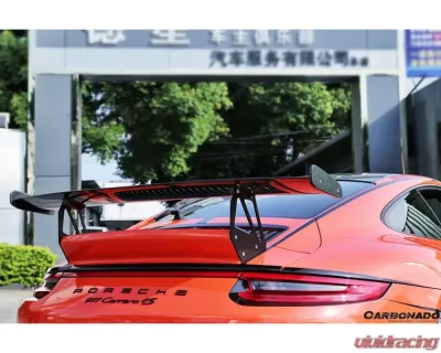 CARBONADO Carbonado CFRP VRS-GT Style Trunk Spoiler for Porsche 911 991.2 Carrera 2016-2019 - CF9325VRSGT-W