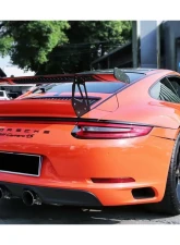 CARBONADO Carbonado CFRP VRS-GT Style Trunk Spoiler for Porsche 911 991.2 Carrera 2016-2019                                     - CF9325VRSGT-W - Image 8