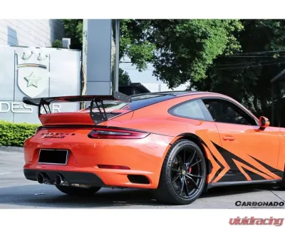 CARBONADO Carbonado CFRP VRS-GT Style Trunk Spoiler for Porsche 911 991.2 Carrera 2016-2019 - CF9325VRSGT-W