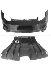 Carbonado DRYPCF GT3 Style Rear Bumper w/ Exhaust Porsche 911 992 2019-2023                                     - DRYPCF9327GT3-RB - Image 20