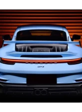 Carbonado DRYPCF GT3 Style Rear Bumper w/ Exhaust Porsche 911 992 2019-2023                                     - DRYPCF9327GT3-RB - Image 11